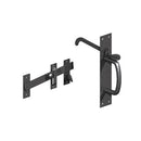 Loose 4 1/2'' Black Heavy Suffolk Latch Set