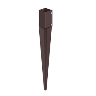 4 x 4'' (100 x 100mm) Swift Clamp Drive-In Post Support With 30'' Spike