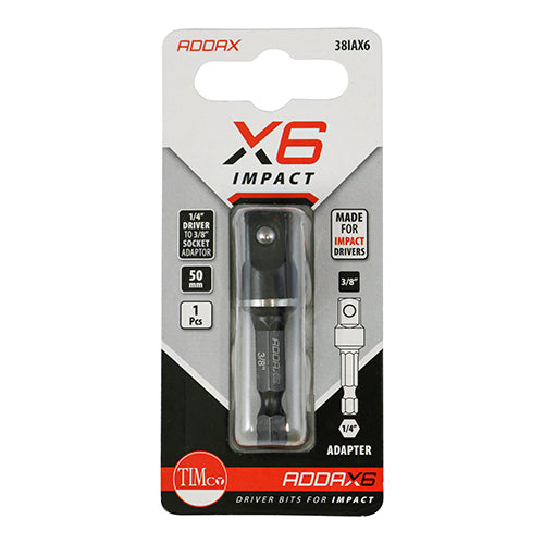 Impact Socket Adaptor 3/8''