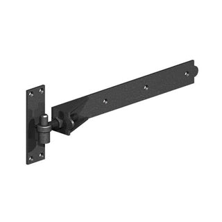 GATEMATE® ADJUSTABLE. BANDS & HOOKS ON PLT | 24" 600MM E/BLAC