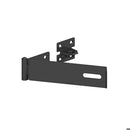 6'' Black Safety Pattern Hasp & Staple