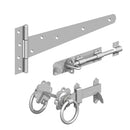 Side Gate Kit (Ring Gate Latch) With 18'' Tee Hinge (Galv)