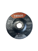 Timco Metal Grinding Disc 115mm x 22.2mm x 6.4mm (Pack Of 5)