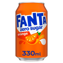 Fanta Orange Zero Sugar 330ml