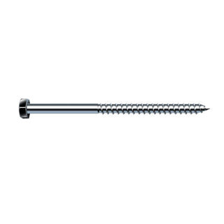 M10 x 50mm Hexagon Head Coach Screws (Box Of 100)