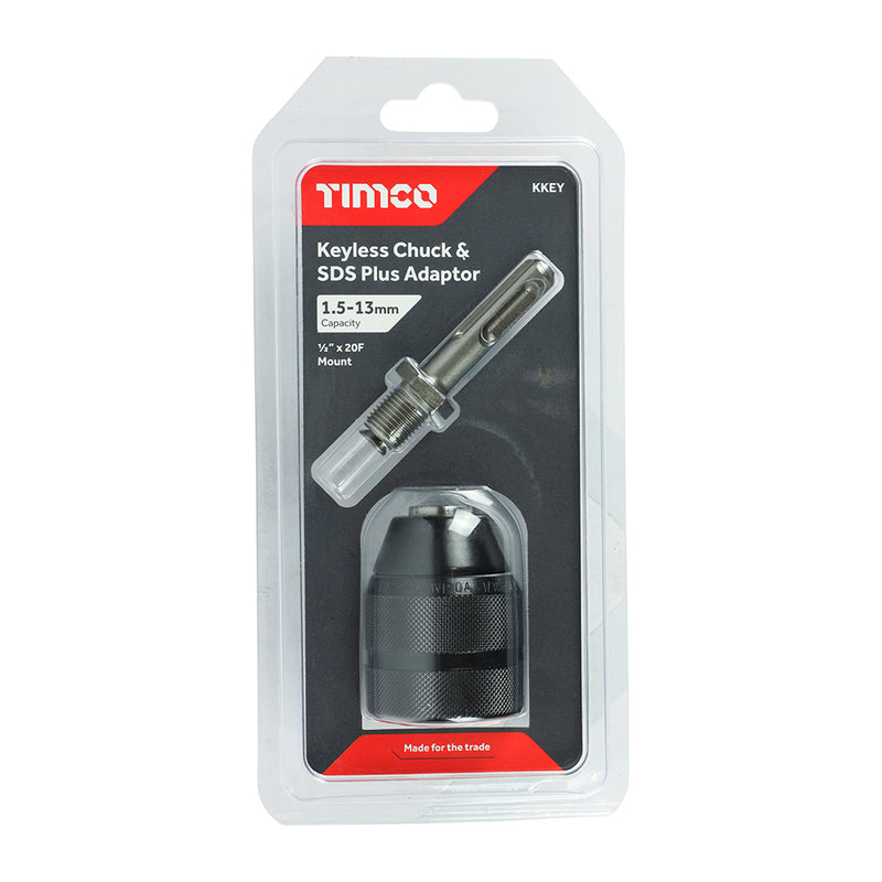 Keyless Chuck & SDS Plus Adaptor