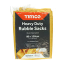 Heavy Duty Rubble Sacks 80cm x 120cm (Pack of 10)