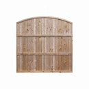 Arched Tongue & Groove Fence Panels