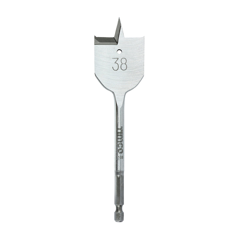 Flat Wood Bit 38mm x 152mm