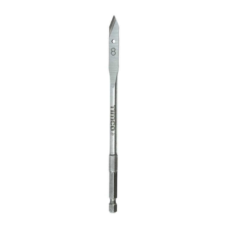 Flat Wood Bit 8mm x 152mm