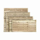 Square Horizontal Fence Panels