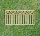 Pressure Treated Exton Cross Top Panel