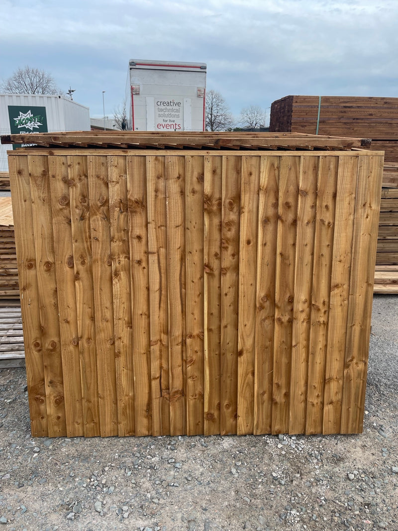 Heavy Duty Framed Close-Board Fence Panels