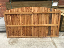 Arched Feather Edge Fence Panels