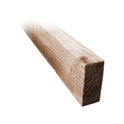 100mm x 38mm Pressure Treated Brown Rails